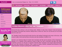 Tablet Screenshot of invisionaesthetic.com